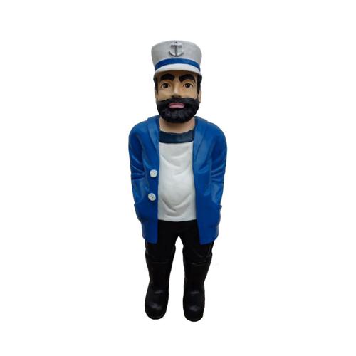 Seemann Statue Skulptur Dekoration Deko Statuen Figuren Skulpturen 85 cm