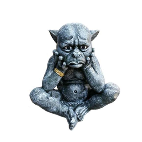Deko Figur Statue Skulptur 35 cm Figuren Statuen Skulpturen Drachen