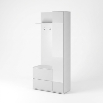 Garderobe Garderobenset Garderoben Schuhschrank Spiegel Paneel Flur Schrank Neu