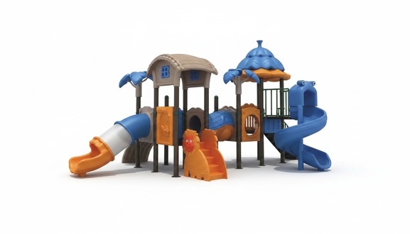 Garten Spielturm mit Rutsche Spielplätze Kinderspielplatz Dschungel Typ