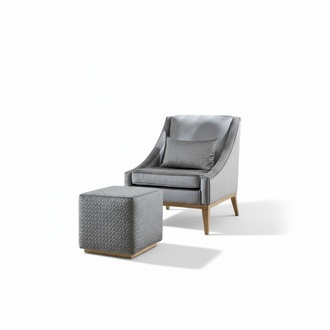 Gruppe Sessel Ohrensessel Beistelltisch Modern Set 2tlg Wohnzimmer