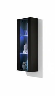 Hänge Vitrine Stil Modern Einrichtung Wohnzimmermöbel Schrank neu Design