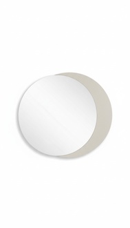 Hängespiegel Oval Spiegel Wellig Modern Schlafzimmer Design Luxus Italy Stil Neu