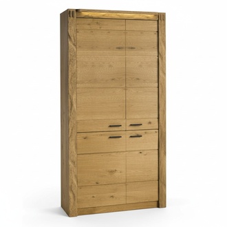Hochschrank Mehrzweck Schrank Schubladen Wohnzimmer Regal Vitrine