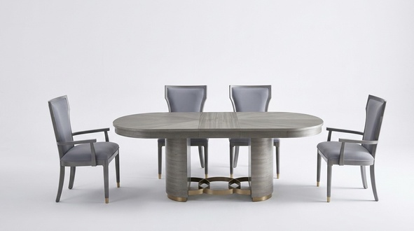 Hochwertige Esszimmer Möbel Hotel Stil Einrichtung komplettes Set Tisch