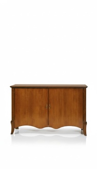 Hochwertige Klassisches Sideboard Holzschrank Luxus Holz Kommode Braun Schrank