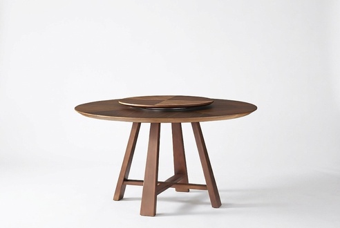 Hochwertiger Luxus Designer Holz Ess Tische Rund Tisch Italienische Möbel