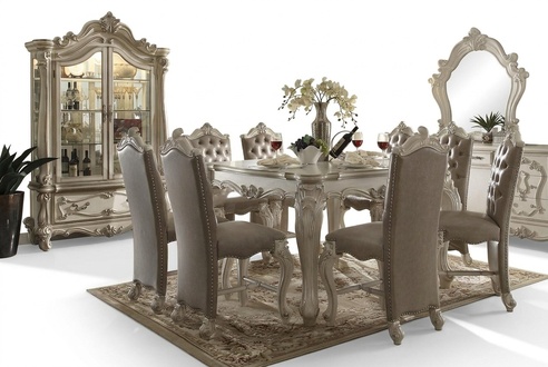 Holztisch Esstisch Tisch Holz Quadratischer Ess Zimmer Tische Barock
