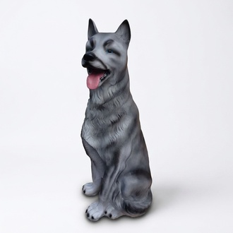 Hund Garten Deko Figur Statue Skulptur 83 cm Figuren Statuen Skulpturen