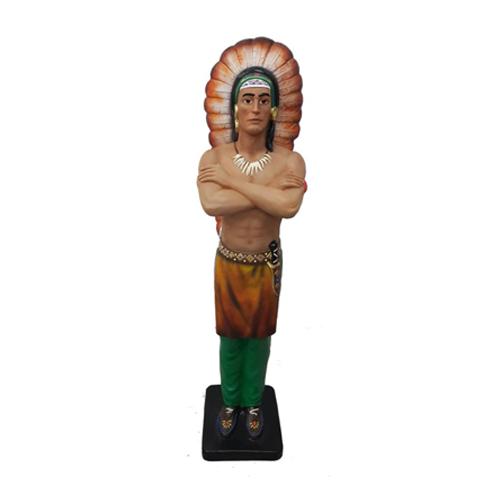 Statue der Indianer Figuren Statuen Figur Skulpturen Skulptur Ureinwohner