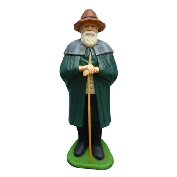 Deko Figur Statue Skulptur 170 cm FIguren Statuen Skulpturen Hirte Bayern