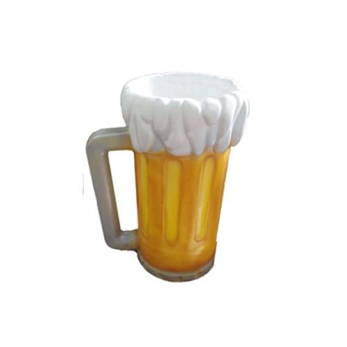 Bier Garten Krug Aufsteller Skulptur Glas Figur Skulpturen 93cm Aufsteller