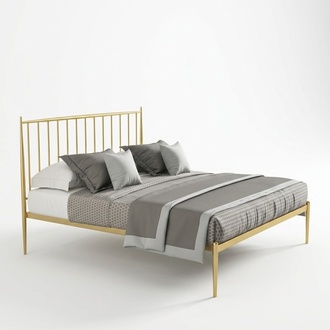 Italienische Leder Designer Möbel Bett Doppel Schlazimmer 180x200cm Neu