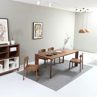 Italienische Möbel Designer Holz Glas Tisch Sitz Polster Ess Zimmer 6x Stuhl