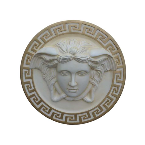 Medusa Gesicht Wand Relief Bild 3D Deko Figur Statue Skulptur 99 cm Figuren Neu
