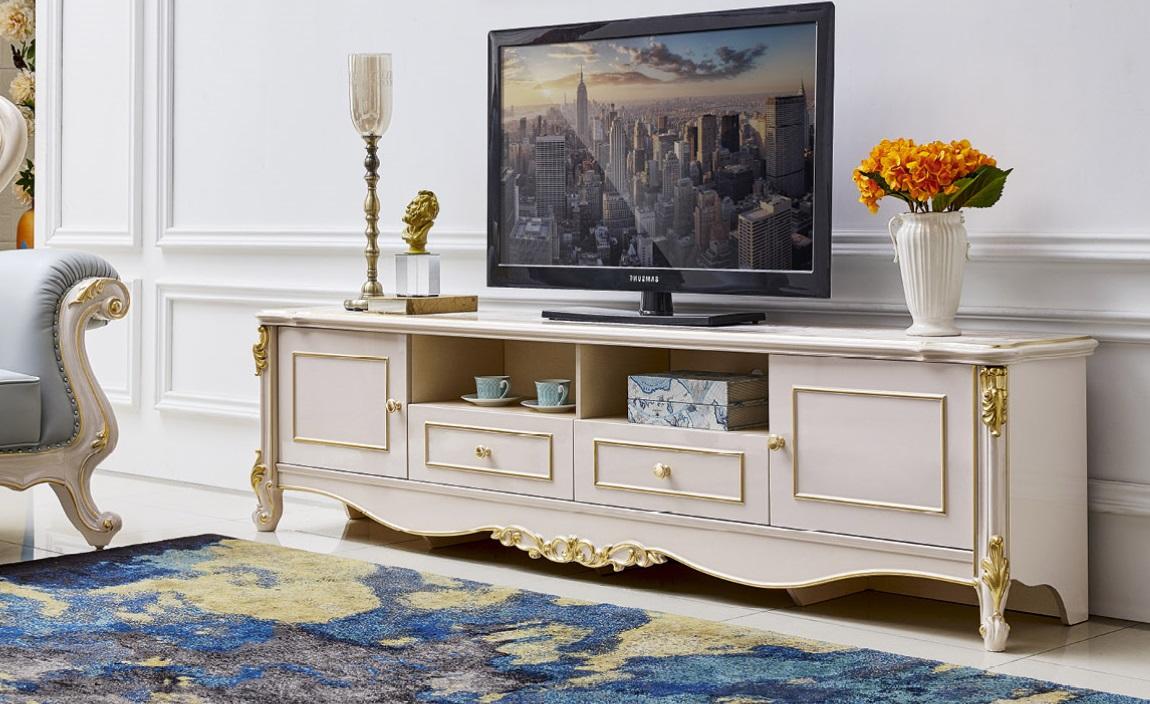 Sideboard TV Lowboard rtv Schrank Tisch Wohnzimmer Holz Klassisch Barock Sofort