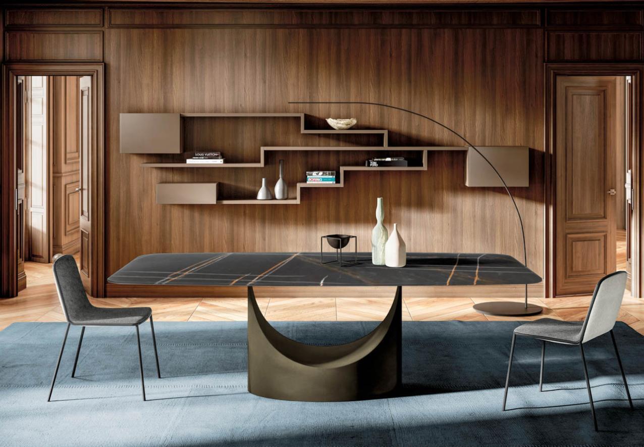 Moderner Esstisch Tisch Tische Esszimmer Luxus Möbel Design Stein Küche Sofort