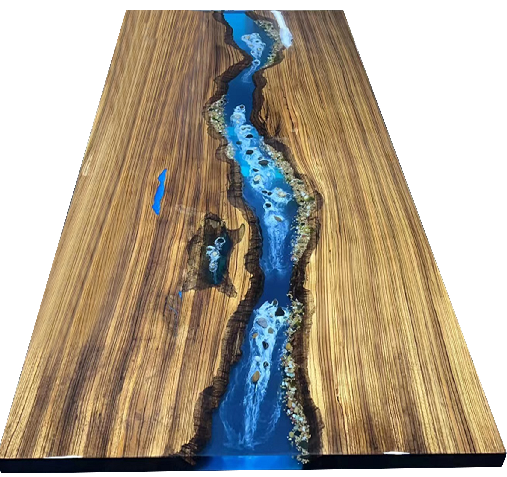 Luxus Ocean Epoxid Harz Esstisch River Table Holz Epoxid Sofa Sofort