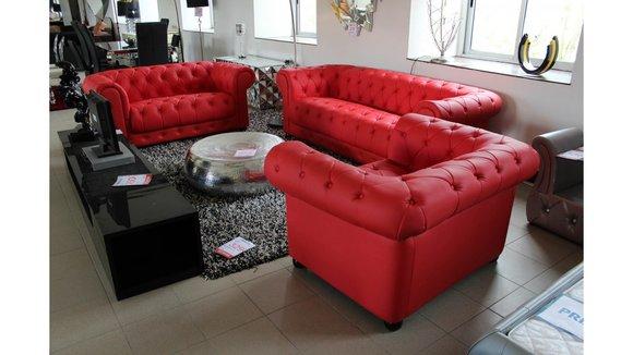 Chesterfield Couch Polster Sofas Sofa Couchen Leder Sofagarnitur