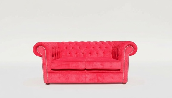 jvmoebel ® Leder Sofa Couch - Design Polster Zweisitzer Couch