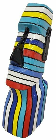 Designer Abstrakte Dekoration Moai Skulptur Figuren Statuen Moderne