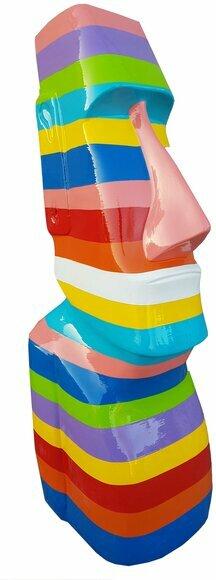 Designer Abstrakte Dekoration Moai Skulptur Figuren Statuen Moderne