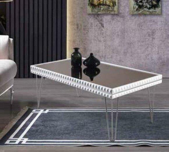 Couch Tisch Kaffee Tische Wohnzimmer Massiv Luxus Couchtisch Beistell