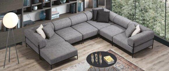 Sofa Ecksofa Couch Polster Ecksofas Couchen Wohnzimmer Möbel