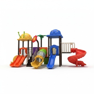 Kinder im Freien Garten Spielturm mit Rutsche Kinderunterhaltung Outdoor