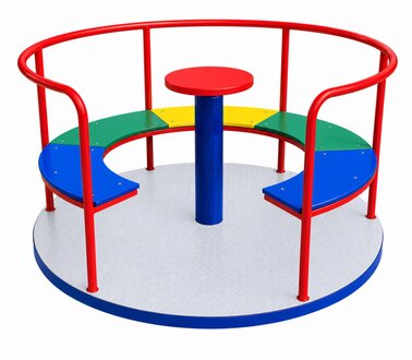 Spielplatz Geräte Kinderkarussell Drehplatte Karussell Ringelreiten Sofort