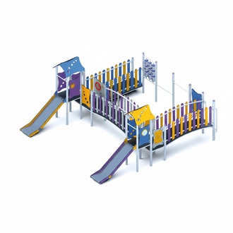Kinderspielplatz OutdoorSpielbereich Spielpark Rutschbahn Spielbereich Exzellenz