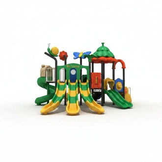 Kinderspielplatz Spielturm Spielplatz Rutsch Hüttel Kinderhaus Turm