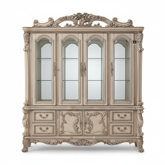 klassisch Design Vitrine Glasschrank Vitrinen Schrank Schaukasten Regal Barock