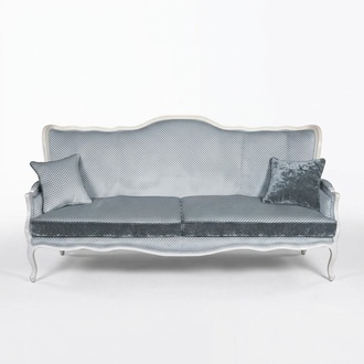 Klassische Dreisitzer Sofa 3 Sitzer Couch Barock Rokoko Polster Sofas Couchen