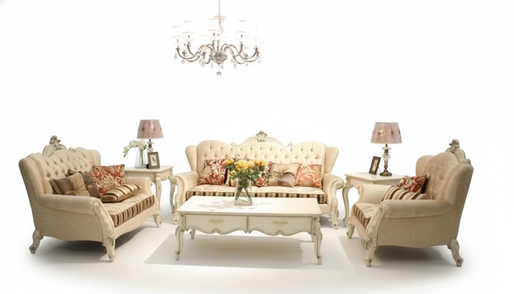 Klassische Garnitur Chesterfield 3tlg. Set Sofagarnitur Couch Sofa Sofa Polster
