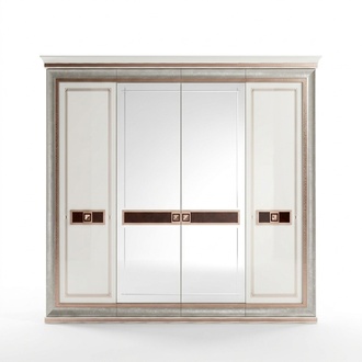 Klassische Holz Schränke Garderoben Schlafzimmer Kleider Schrank Barock Rokoko
