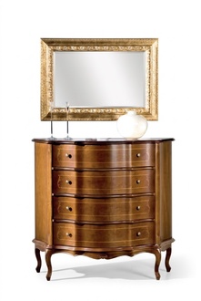 Klassische Kommode Braune Anrichte Kommoden Luxus Möbel Sideboard konsole