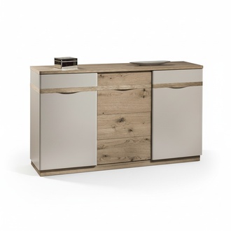 Klassische Kommode Vitrine Kommoden Vitrinen Kommodenschrank Schrank Como CM-K3