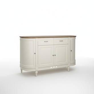 Klassische Kommode Vitrine Kommoden Vitrinenschrank Kommodenschrank FL-K4