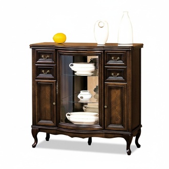 Klassische Kommode Vitrine Sideboard Kommoden Kommodenschrank Bar 3B