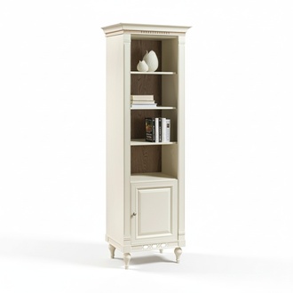 Klassische Schrank Bücherschrank Bücherregal Vitrine Vitrinenschrank FL-D1B