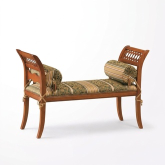 Klassische Sitzbank Hocker Designer Sitzmöbel Polsterbank Bänke Bank