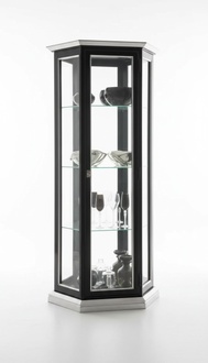 Klassische Vitrine Schrank Vitrinenschrank Vitrinen Anrichten Glas Neu