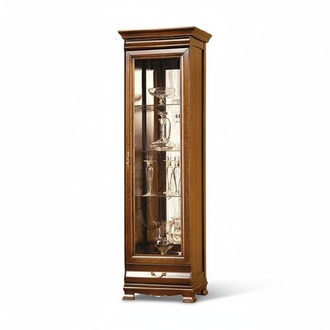 Klassische Vitrine Vitrinenschrank Vitrinen Schrank Schrankwand - Model N-W1-2