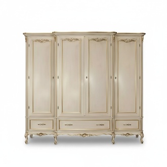 Klassischer Modern Stil Kleiderschrank Holz Garderobe Schränke Möbel Neu