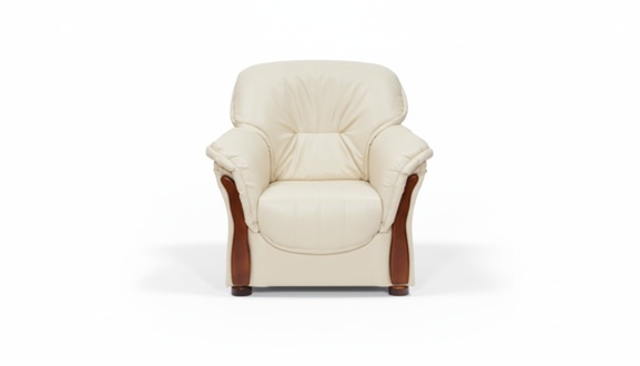 Klassischer Sessel Fernseh Sofa 1 Sitzer Couch Designer Textil Sofas Polster