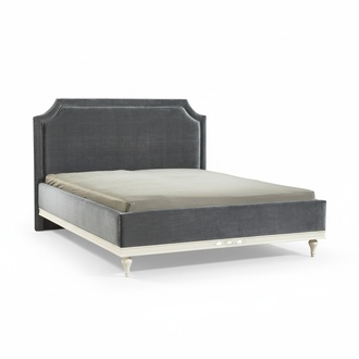Klassisches Bett Betten Ehebett Doppelbett Holzbett Landhaus - Model FL-B1