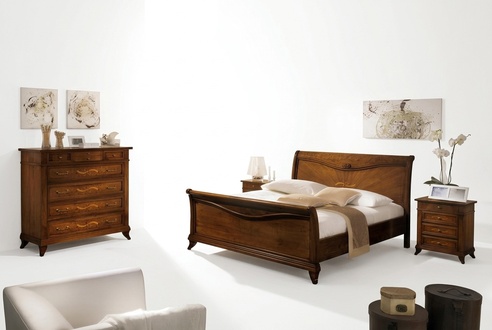 Klassisches Bett Luxus Chesterfield Leder Schlafzimmer Hotel Antik Stil Betten