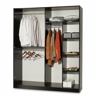Kleider Schrank Designer Hochglanz Kleiderschränke Möbel Wohnen Holz