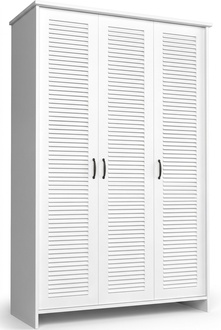 Kleiderschrank Art déco Stil Schränke Weiß Landhaus Möbel Schlafzimmer Schrank